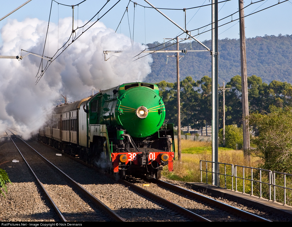 Australia’s “The Legend”: Class 38 – the 3801 World Steam